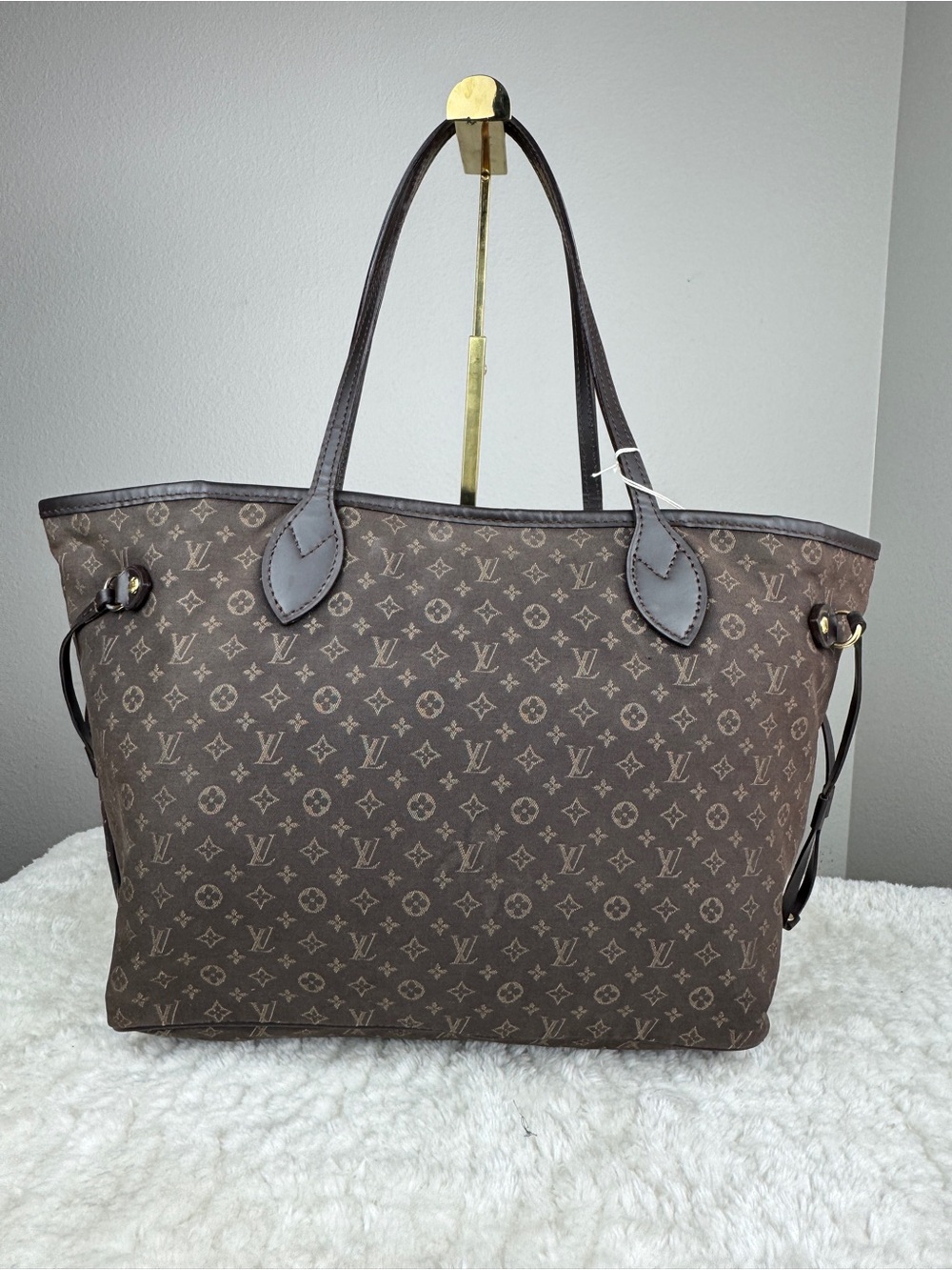 Louis Vuitton Mini line Neverfull MM Brown Monogram Neverfull-Style Tote